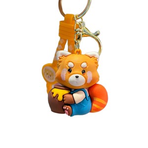 Custom 2D & 3D Funny Cartoon PVC Plastic Keychains Soft Rubber Keychains with Anime Figurine Tags 22 Years Factory Experience
