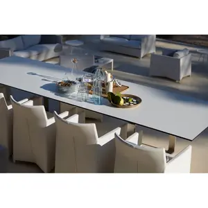 Top Quality Latest Compact Hpl Restureant Dining Table Tops