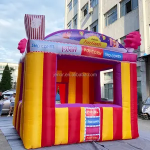 풍선 카니발 팝콘 상점 풍선 양보 키오스크 스탠드 부스 텐트