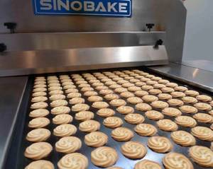 Sinobake đa chức năng Cookie/Biscuit Máy làm bánh Thiết bị dây chuyền sản xuất nướng Đường Hầm Lò giá - Product Image 2