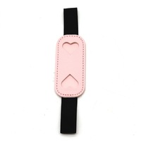 Pochette portable en cuir PU avec élastique pour stylos et cahiers, étui à crayons avec clips