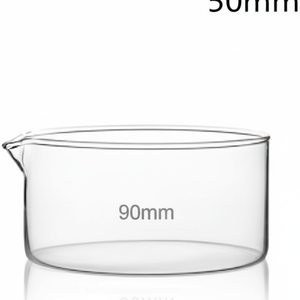 Plato de vidrio de borosilicato de 125mm de diámetro con cristalería de Caño - Product Image 1