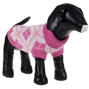 Suéter para Mascotas DB Fashion, Estilo Argyle Acanalado, Diseño Sólido y con Estampado Animal, Abrigo para Invierno y Verano, Tallas XS S XL XXL, Hecho con Tela Cómoda - Product Image 5