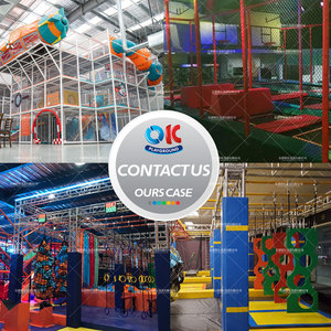 معدات ترفيهية داخلية من الألياف الزجاجية والفولاذ، زحليقة نفق للأطفال في الحدائق الرياضية وملاعب المطارات - Product Image 3