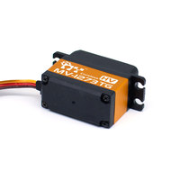 Moteur servo RC sans balais à engrenages métalliques MV-1273TG 7.4V 16kg de couple, programmable, pièces en plastique pour drones, voitures, navires, robots