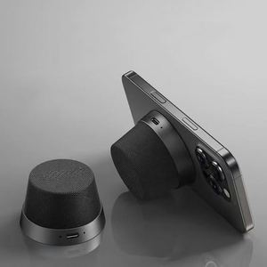 Mini Multifunctional Wireless <b>Speaker</b> Strong Magnet Magnetic Fabric <b>Stand</b> for Cell Phone Computer Outdoor Fridge Bike-Gift Idea - Product Image 1