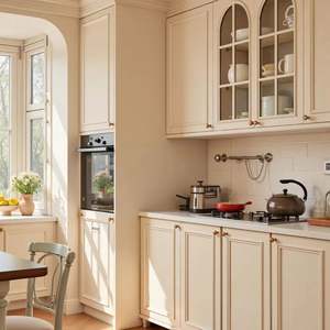 Armoires de cuisine modulaires modernes de haute qualité, designs personnalisés, ensemble de meubles de cuisine en gros, fabricants de meubles de cuisine - Product Image 1