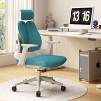 Chaise ergonomique la plus vendue, chaise de bureau à domicile, confortable, pivotante, pour une position assise prolongée, chaise de jeu, chaise de bureau, chaise d'ordinateur