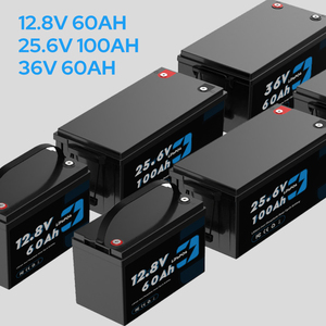 60Ah ชาร์จเร็ว Lifepo4แบตเตอรี่ rv/ เรือแรงดันไฟฟ้าต่ำแหล่งจ่ายไฟเริ่มต้นอัตราการปล่อยสูง12.8V - Product Image 2