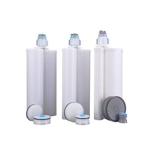 400ml 4:1 C Style <strong>2K</strong> <strong>Syringe</strong> Barrel Two Components <strong>Syringes</strong> 400cc for AB Adhesive Dispensing PP/PE ISO/GS Certified High Safety - Product Image 3