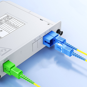 Módulo Divisor de Fibra Óptica SC UPC Tipo Enchufable 1x2 1x4 1x8 1x16 1x32 1x64 Distribución de Señal Confiable - Product Image 3