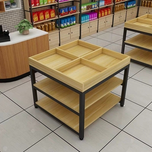Expositor de Madeira para Loja de Varejo Miniso, Prateleira de Exibição para Loja Miniso - Product Image 4