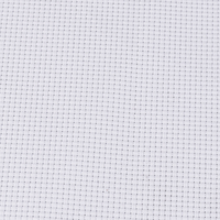 Tissu Aida en pur coton Grande taille 14 pièces, tissu au point de croix blanc