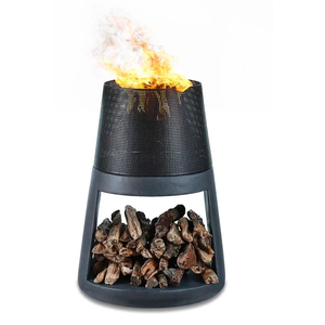 Équipement de patio <span class=keywords><strong>extérieur</strong></span> <span class=keywords><strong>pour</strong></span> les marchés euro-américains avec rangement intégré <span class=keywords><strong>pour</strong></span> le <span class=keywords><strong>bois</strong></span> de chauffage, foyer durable en maille <span class=keywords><strong>pour</strong></span> le camping en plein air - Product Image 5