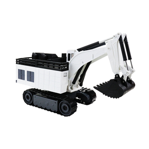 1/87ème pelle <span class=keywords><strong>pelleteuse</strong></span> en alliage KDW métal moulé sous pression, excavateur camion ingénierie Construction véhicules jouets - Product Image 4