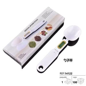 Digital <b>Spoon</b> Scale 100g 0.1g Precision LCD Display Kitchen <b>Measuring</b> <b>Spoon</b> For Cooking Baking - Product Image 1