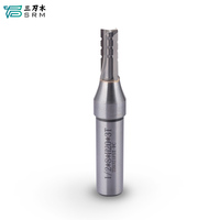 1/2x8x35 TCT CNC Forets de mortaisage pour le travail du bois OEM/ODM, 3 cannelures, en acier allié 65HRC
