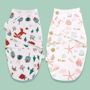 100% Organic Cotton Baby Swaddle Blanket Girl Boy Easy Adjustable Infant Newborn Babies Sleep Sack Wrap - Product Image 5