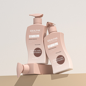 Bouteille vide en plastique PE OEM ODM pour <span class=keywords><strong>shampoing</strong></span> et après-<span class=keywords><strong>shampoing</strong></span>, flacon pompe pour gel douche 300 ml - Product Image 5