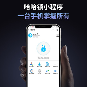 Dyep 801 Fingerprint Lock For Glass Door With Password Card Swipe And Key No Drilling Required - Product Image 3