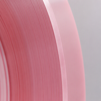 Película de Silicona PET Rosa Tensfilm de 100um, 10-30g/in, para Higiene Femenina y Pañales para Bebés