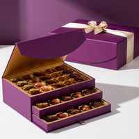 Boîtes de Baklava Eid Mubarak, Emballage Cadeau de Mariage, Barres de Chocolat et Dattes, Boîte Cadeau de Dubaï, Emballage de Pâtisserie Ramadan