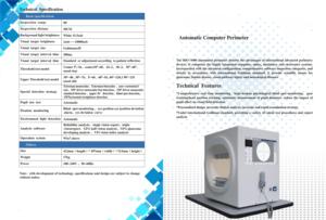 Analyseur de champ visuel automatique <span class=keywords><strong>SIO</strong></span>-1000 avec écran tactile intégré et ordinateur, périmètre ophtalmique - Product Image 3