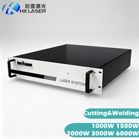 Sumber Laser Fiber HXLASER Bwt 1500w untuk Pemotongan & Pengelasan BFL-CW 1000w 2000w 3kw 6kw Sumber Laser Logam Bwt Hemat Biaya