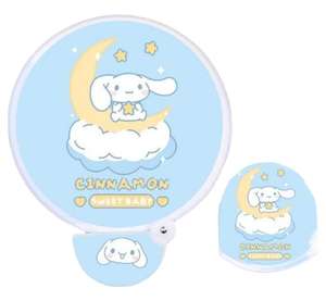 Abanico Plegable Personalizado de Verano, Abanico de Mano Redondo Tipo Frisbee, Abanico Plegable Sublimable con Bolsa - Product Image 6