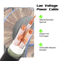 Niederspannung kabel 0,6/1kV PVC-Isolierung Kupfer leiter 10-120mm ² für Industrie maschinen CE/ISO/RoHS-zertifiziert