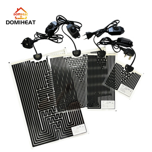 EU cắm 28*28cm 14W Bán hàng nóng bò sát sưởi ấm pad với nhiệt cho rù<span class=keywords><strong>a</strong></span> rắn thằn lằn Tắc Kè Hoa khác nhỏ loài bò sát - Product Image 3