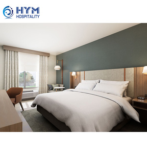 Holiday <span class=keywords><strong>Inn</strong></span> H5-Zertifiziertes Umweltfreundliches Eichen-Hotelmöbelset Moderne Gästezimmerausstattung Integriertes Strompanel Maßgefertigte Größen - Product Image 4