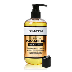 Label pribadi 100% alami perawatan selulit mengencangkan & melembabkan kulit Anti Selulit Minyak pijat - Product Image 1