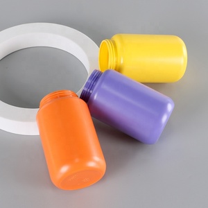 220ml Colorful Pharmacy-grade HDPE Plastic <b>Medicine</b> <b>Bottles</b> with Screw Cap and Pressure Sensitive Seal - Product Image 4