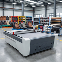 Cortadora Oscilante con Cuchilla, Mesa Transportadora de Alimentación Automática, Máquina de Corte para Tapetes de Auto de EVA y TPE, para Interiores de Automóviles