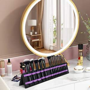 مجموعة فرشاة مستحضرات التجميل 15 قطعة قابلة للتخصيص فرشاة كابوكي لكريم الأساس مجموعة فرشاة مكياج لكريم ظل العين وأحمر الخدود والرموش - Product Image 5