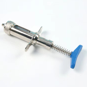 Fábrica al por mayor de una sola aguja pollo pato aves de corral jeringa continua inyector de Vacuna 2ml uso doméstico y venta al por menor aplicable - Product Image 6