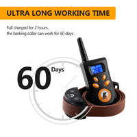 IP67 Wasserdichtes Haustier Barking Stop Intelligentes elektronisches Halsband Hundetrainer Hunde fernbedienung für Hunde