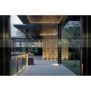 ANW018 Metal Crafts Soldadura de acero inoxidable y escultura pulida para Proyecto de decoración de vestíbulo de hotel - Product Image 3