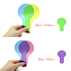 Lentes de mezcla translúcidos de colores, herramienta de aprendizaje primario para niños, estudiar ciencia, juguetes educativos para edades tempranas - Product Image 6