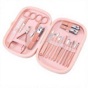18pcs Infant Stainless Steel Nail Clippers Kit Manicure <b>Set</b> Professional Portable Classic Luxury Nail Care Grooming <b>Tools</b> - Product Image 2