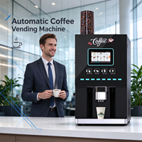 Mini distributeur de café de comptoir, expresso et Americano, SDK ouvert, API, magasin autonome, paiement mondial