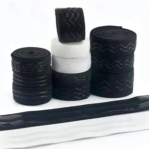 Custom Designer Boxer Briefs 2cm to 5cm Elastic Waistband Soft Nylon jacquard elastic band for Pants jacquard elastic for boxe