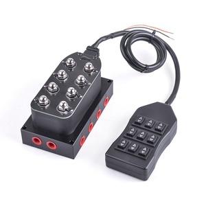 Válvula solenoide universal de 8 posiciones con kit de mango de alambre de 1 metro para sistemas de control eficientes - Product Image 2