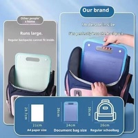 Carpeta de Archivos Simple y Portátil al por Mayor, Bolsa de Documentos Expandible Impermeable de PP, Bolsa Organizadora de Documentos A4 para Estudiantes