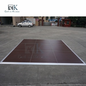 Pista de Baile Fácil de Instalar, Pista de Baile Personalizada con Panel de Madera para Bodas y Fiestas - Product Image 3