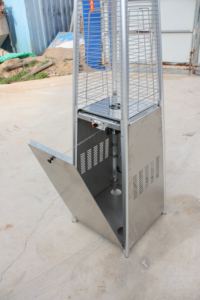 Calentador Decorativo para Patio y <span class=keywords><strong>Terraza</strong></span>, Brasero <span class=keywords><strong>de</strong></span> Propano, <span class=keywords><strong>Estufa</strong></span> <span class=keywords><strong>de</strong></span> <span class=keywords><strong>Gas</strong></span> Independiente <span class=keywords><strong>de</strong></span> Acero Inoxidable - Product Image 2