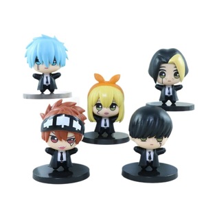 Set di 5 Statuette <span class=keywords><strong>Anime</strong></span> Q Version Kawaii in Vendita, Mashle Magic and Muscles, Mini Giocattoli in PVC, Set di Figurine Chibi Kawaii Alla Moda - Product Image 3