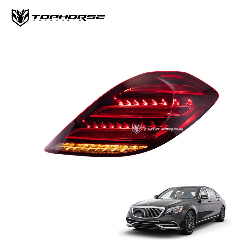 Feux Arrière Full LED Pour Mercedes S W222 2013-2017 – Look Dynamique Facelift, Séquentiel, Neufs