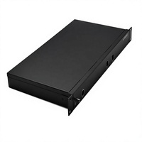 Boîtier de montage en rack 1U de précision personnalisé pour équipement réseau, routeur, commutateur réseau, serveur, armoire en tôle
